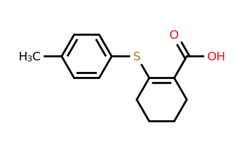 CAS 885461-60-9 | 2-[(4-methylphenyl)sulfanyl]cyclohex-1-ene-1-carboxylic acid