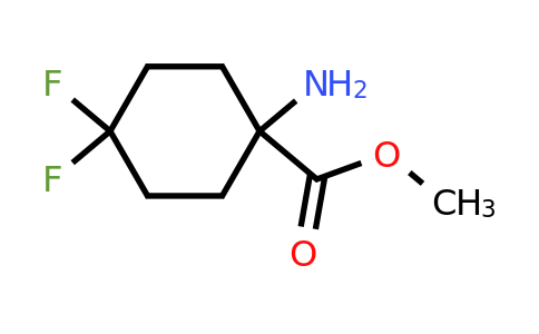 CAS 885498-55-5 | methyl 1-amino-4,4-difluorocyclohexane-1-carboxylate