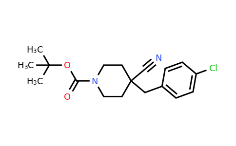 CAS 885500-39-0 | 1-Boc-4-cyano-4-(4-chlorobenzyl)-piperidine