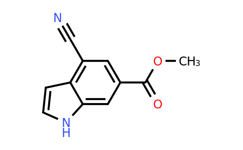 CAS 885518-38-7 | methyl 4-cyano-1H-indole-6-carboxylate