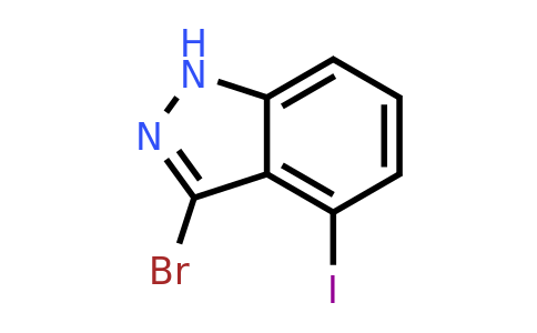 CAS 885518-68-3 | 3-Bromo-4-iodo-1H-indazole