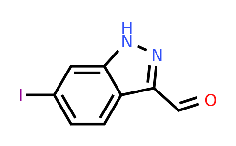 CAS 885518-80-9 | 6-iodo-1H-indazole-3-carbaldehyde