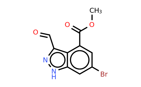 CAS 885518-85-4 | 3 Aldehyde, 4-methyl ester, 6-bromoindazole