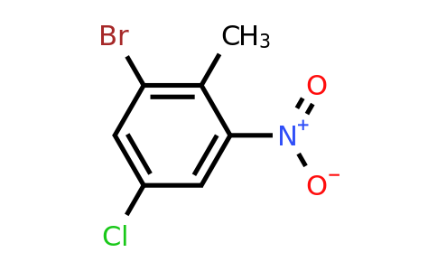 CAS 885518-95-6 | 1-bromo-5-chloro-2-methyl-3-nitro-benzene