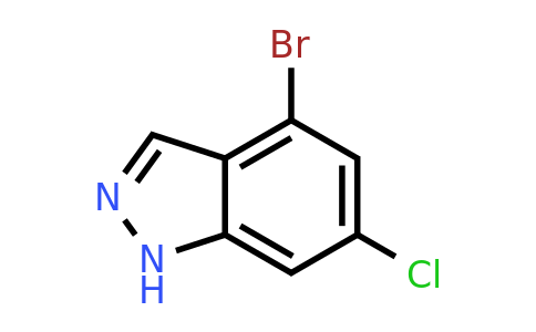 CAS 885519-03-9 | 4-bromo-6-chloro-1H-indazole