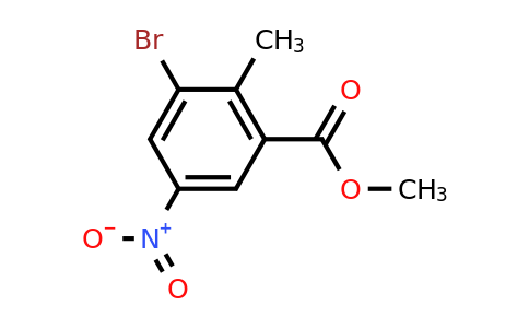 CAS 885519-05-1 | methyl 3-bromo-2-methyl-5-nitrobenzoate