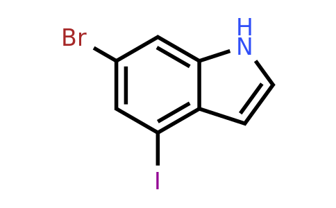 CAS 885519-17-5 | 6-bromo-4-iodo-1H-indole
