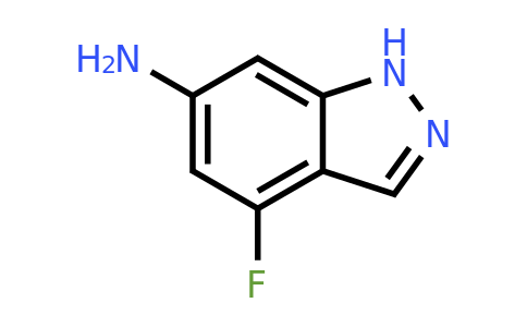 CAS 885520-07-0 | 6-Amino-4-fluoroindazole