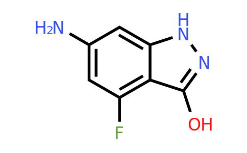 CAS 885520-09-2 | 6-Amino-4-fluoro-3-hydroxyindazole
