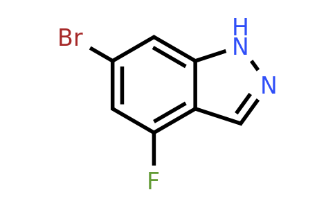 CAS 885520-23-0 | 6-Bromo-4-fluoro-1H-indazole