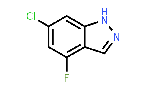 CAS 885520-29-6 | 6-chloro-4-fluoro-1H-indazole