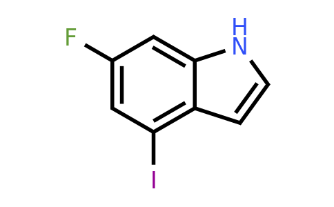 CAS 885520-49-0 | 6-fluoro-4-iodo-1H-indole