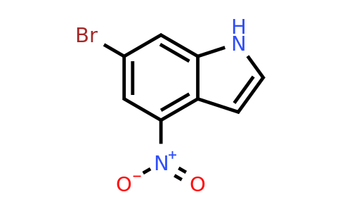 CAS 885520-50-3 | 6-bromo-4-nitro-1H-indole
