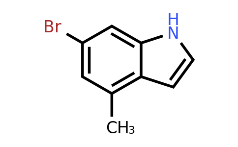 CAS 885520-51-4 | 6-Bromo-4-methyl-1H-indole