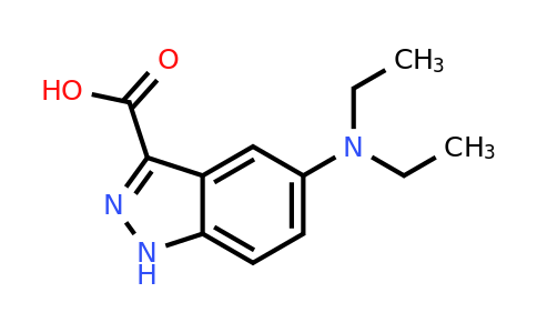 CAS 885520-53-6 | 5-(diethylamino)-1H-indazole-3-carboxylic acid