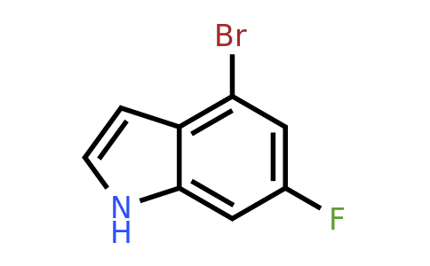 CAS 885520-70-7 | 4-bromo-6-fluoro-1H-indole