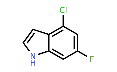 CAS 885520-79-6 | 4-chloro-6-fluoro-1H-indole