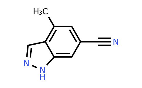 CAS 885521-58-4 | 4-methyl-1H-indazole-6-carbonitrile