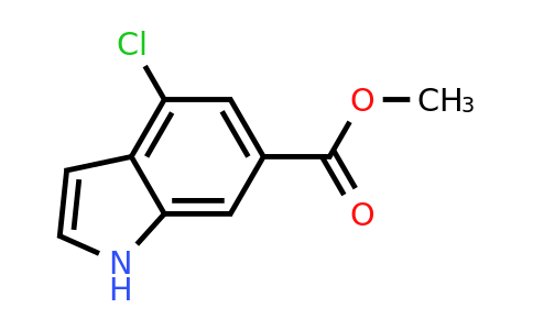 CAS 885522-78-1 | methyl 4-chloro-1H-indole-6-carboxylate
