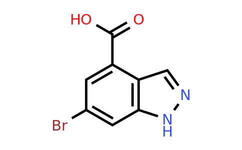 CAS 885523-08-0 | 6-bromo-1H-indazole-4-carboxylic acid