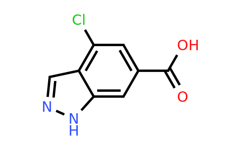CAS 885523-25-1 | 4-chloro-1H-indazole-6-carboxylic acid