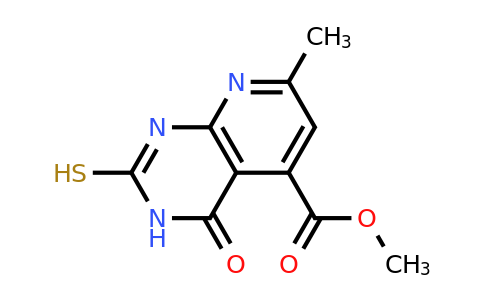 CAS 885524-05-0 | methyl 7-methyl-4-oxo-2-sulfanyl-3H,4H-pyrido[2,3-d]pyrimidine-5-carboxylate