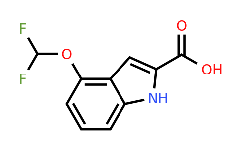 CAS 885524-95-8 | 4-(difluoromethoxy)-1H-indole-2-carboxylic acid