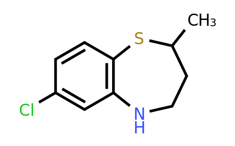 CAS 885527-44-6 | 7-Chloro-2-methyl-2,3,4,5-tetrahydro-1,5-benzothiazepine