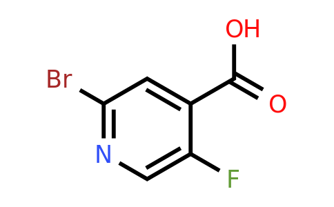 CAS 885588-12-5 | 2-Bromo-5-fluoroisonicotinic acid