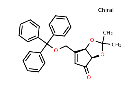 CAS 88559-56-2 | (3aR,6aR)-2,2-dimethyl-6-[(triphenylmethoxy)methyl]-2H,3aH,4H,6aH-cyclopenta[d][1,3]dioxol-4-one