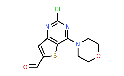 CAS 885618-31-5 | 2-chloro-4-(morpholin-4-yl)thieno[3,2-d]pyrimidine-6-carbaldehyde