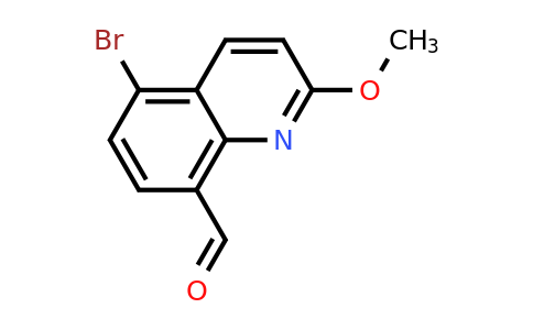 CAS 885687-82-1 | 5-Bromo-2-methoxyquinoline-8-carbaldehyde
