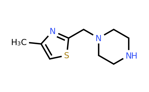 CAS 885699-33-2 | 1-[(4-Methyl-1,3-thiazol-2-yl)methyl]piperazine