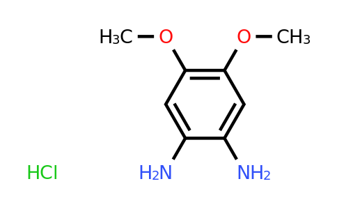 CAS 88580-71-6 | 4,5-Dimethoxybenzene-1,2-diamine hydrochloride