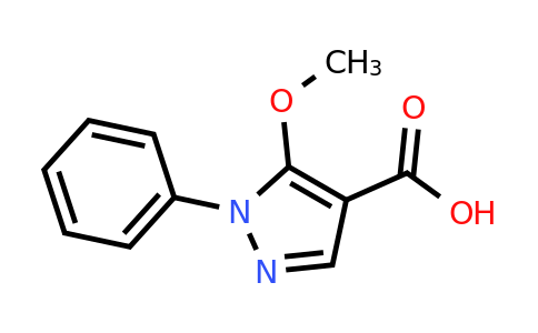 CAS 88585-23-3 | 5-methoxy-1-phenyl-1H-pyrazole-4-carboxylic acid