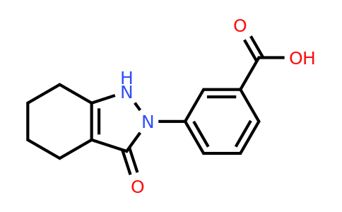 CAS 885949-86-0 | 3-(3-Oxo-4,5,6,7-tetrahydro-1H-indazol-2(3H)-yl)benzoic acid