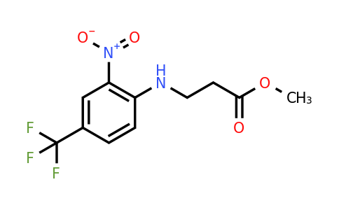 CAS 885949-93-9 | Methyl 3-((2-nitro-4-(trifluoromethyl)phenyl)amino)propanoate