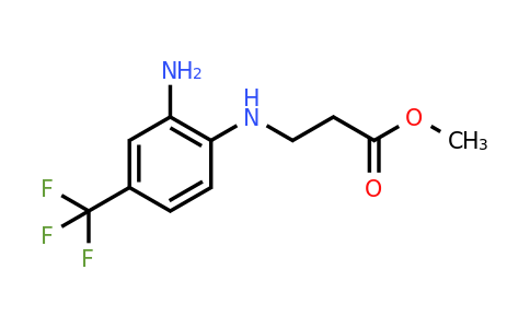 CAS 885949-99-5 | Methyl 3-((2-amino-4-(trifluoromethyl)phenyl)amino)propanoate
