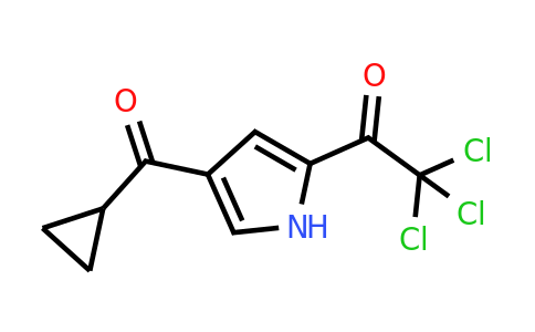 CAS 885950-09-4 | 2,2,2-Trichloro-1-(4-(cyclopropanecarbonyl)-1H-pyrrol-2-yl)ethanone