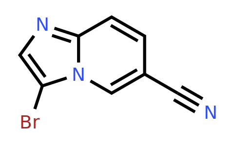 CAS 885950-21-0 | 3-bromoimidazo[1,2-a]pyridine-6-carbonitrile