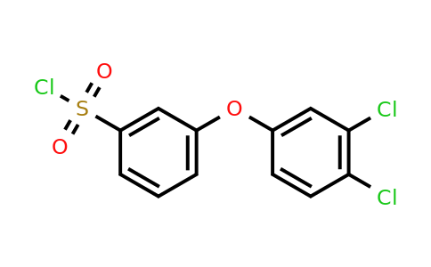 CAS 885950-84-5 | 3-(3,4-Dichlorophenoxy)benzene-1-sulfonyl chloride