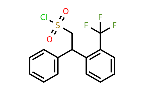 CAS 885950-97-0 | 2-Phenyl-2-(2-(trifluoromethyl)phenyl)ethanesulfonyl chloride