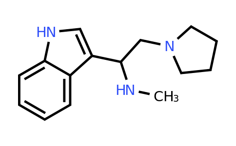 CAS 885951-05-3 | [1-(1H-Indol-3-YL)-2-pyrrolidin-1-YL-ethyl]-methyl-amine