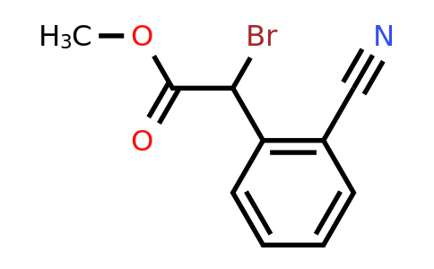 CAS 885953-43-5 | Methyl 2-bromo-2-(2-cyanophenyl)acetate