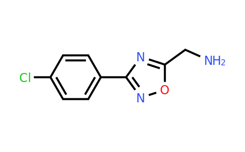 CAS 885953-64-0 | [3-(4-Chlorophenyl)-1,2,4-oxadiazol-5-YL]methylamine