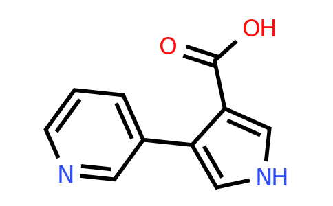 CAS 885954-13-2 | 4-(Pyridin-3-yl)-1H-pyrrole-3-carboxylic acid