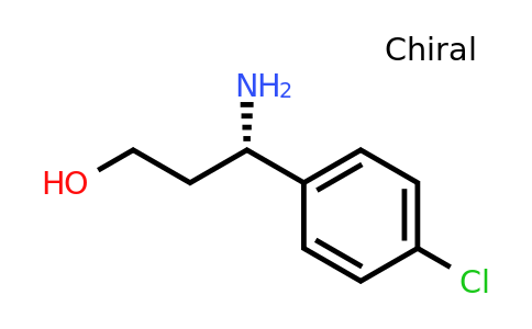 CAS 886061-26-3 | (S)-3-Amino-3-(4-chlorophenyl)propan-1-ol