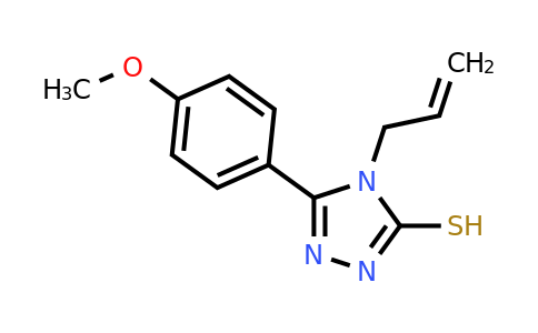 CAS 88614-18-0 | 5-(4-methoxyphenyl)-4-(prop-2-en-1-yl)-4H-1,2,4-triazole-3-thiol