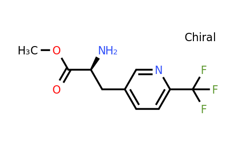 CAS 886215-55-0 | methyl (2S)-2-amino-3-[6-(trifluoromethyl)-3-pyridyl]propanoate