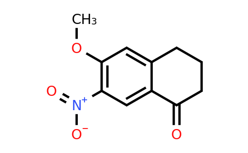 CAS 88628-54-0 | 6-Methoxy-7-nitro-1,2,3,4-tetrahydronaphthalen-1-one